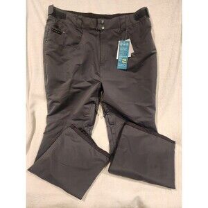 Liquid Charcoal Ski Snow Pants Winter Insulated Waterproof Size Men XL